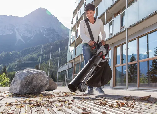 AL-KO leaf vacuum cleaners and leaf blowers Advantages | 2 in 1 function